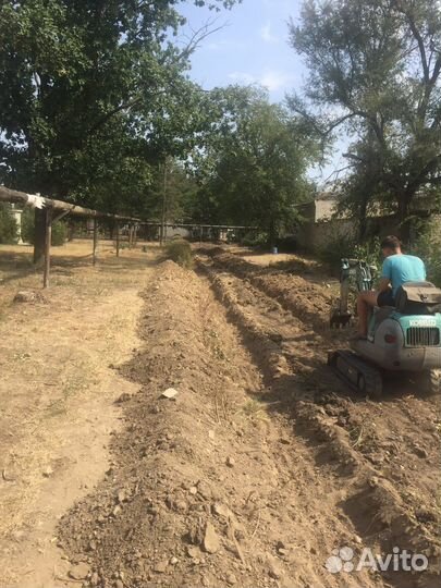 Услуги мини экскаватора