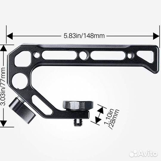 Рукоятка Ulanzi/uurig R008 с Arri Locating Pins