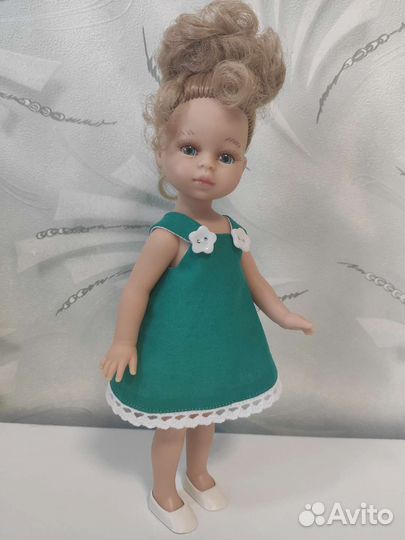 Платье для мини куклы Паола Рейна