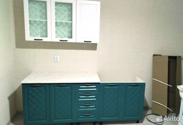 Кухня мдф цвет Моренга 2 метра