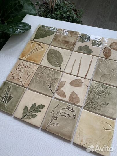 Плитка керамическая ручной работы
