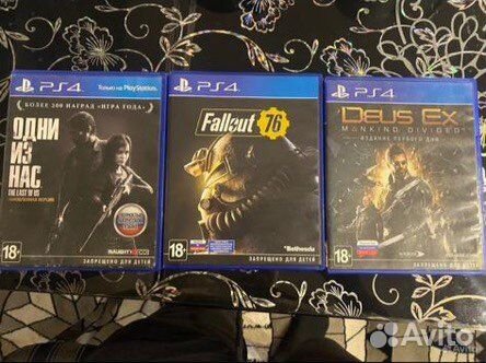 Игры для приставок ps4