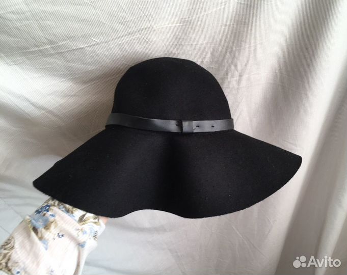 Шляпа с широкими полями 58/L H&M