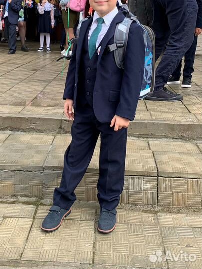 Пиджак, галстук gulliver 128 / гулливер, жилетка