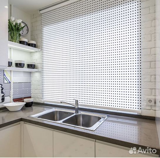 Рулонная штора с фотопечатью