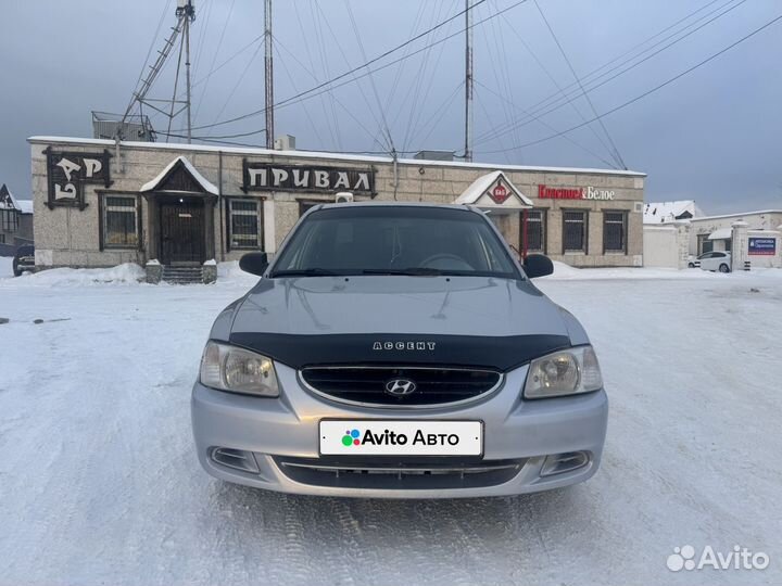 Hyundai Accent 1.5 МТ, 2007, 180 000 км