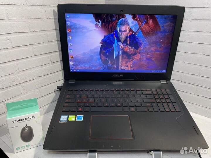 Мощный игровой ноутбук Asus Core i5/8gb/gtx1060