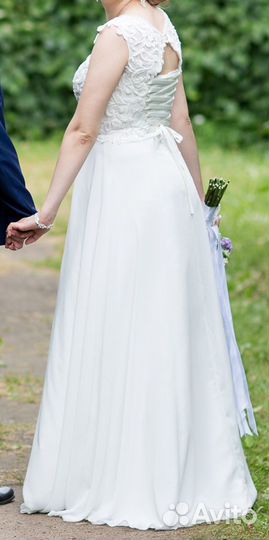 Свадебное платье 46 размер
