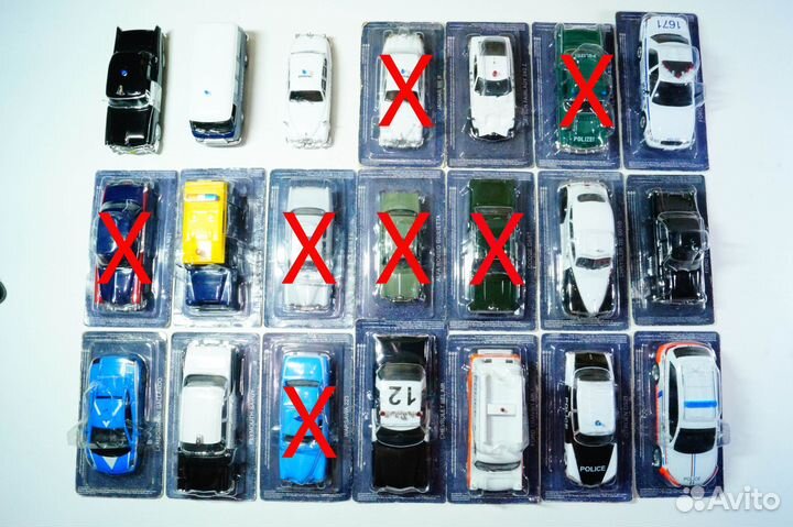 Полицейские машины мира деагостини Масштаб 1:43