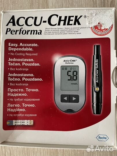 Глюкометр акку чек перформа