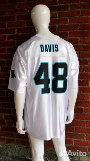 Винтажное джерси NFL #48 Davis Carolina Panthers