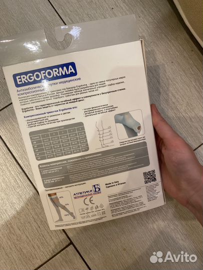 Чулки компрессионные антиэмболические новые