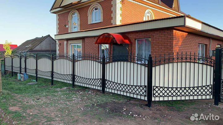 Кованый забор