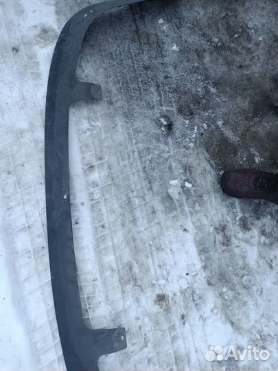 Юбка заднего бампера Ford Focus 2 седан