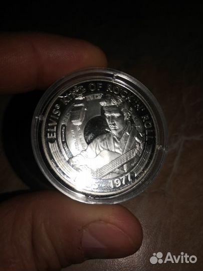 Монета Элвис Пресли (Серебро)