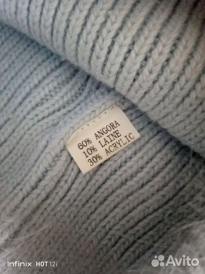 Шапка женская из ангоры