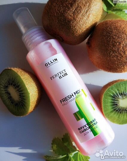 Флюд и масло для ухода за волосами