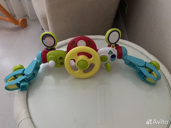 Игрушка руль на коляску