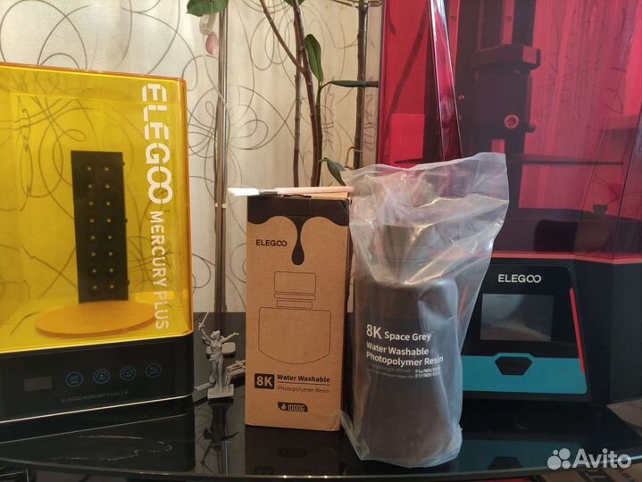 Полимерная смола elegoo 8K для 3D принтера (1000g)