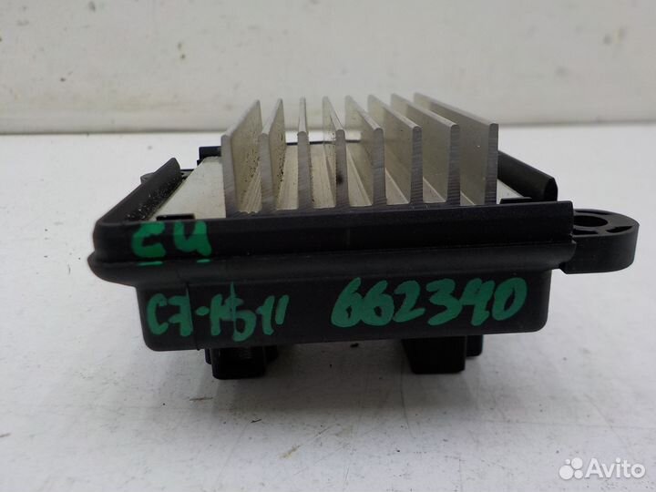 Резистор печки Citroen C4 Picasso 2006