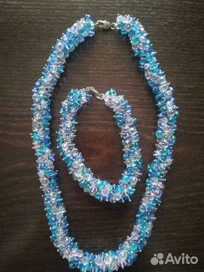 Бусы и браслет