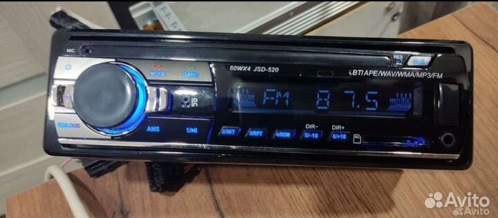 Магнитола 1дин BT/AUX/USB