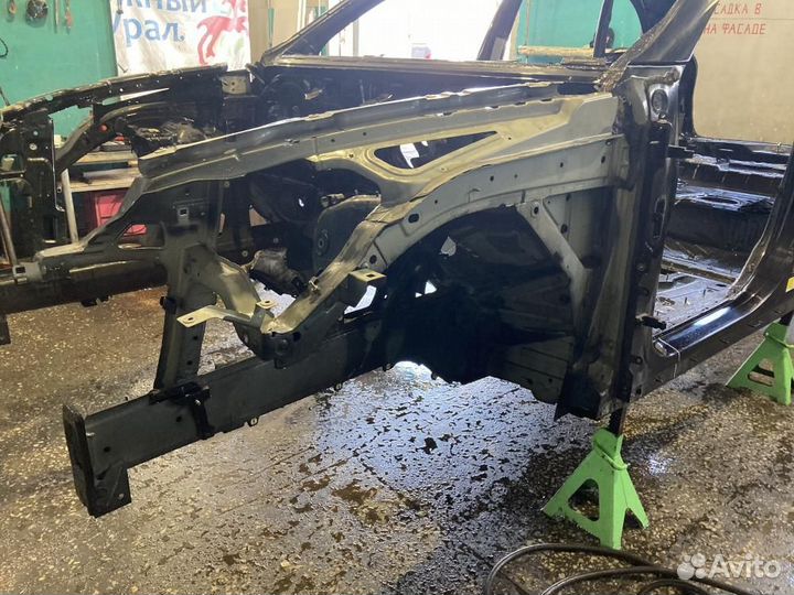 Лонжерон передний левый Porsche Cayenne 958