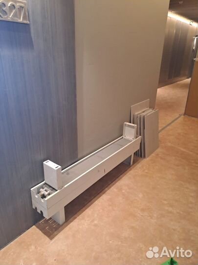 Напольный водяной конвектор