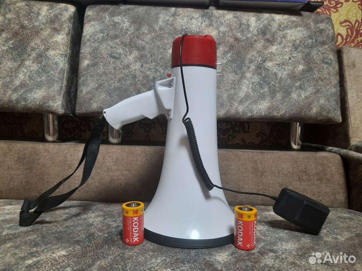 Мегафон Громкоговоритель Рупор портативный 25Вт