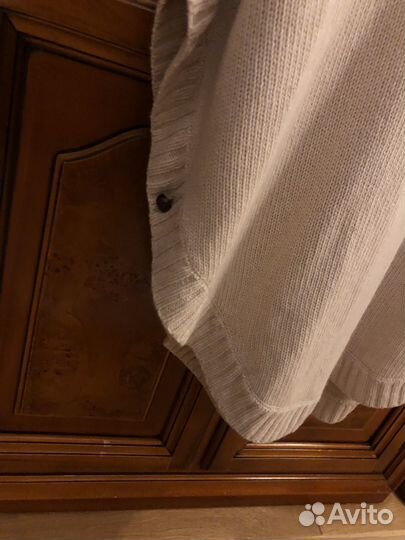 Пончо женское теплое кашемир