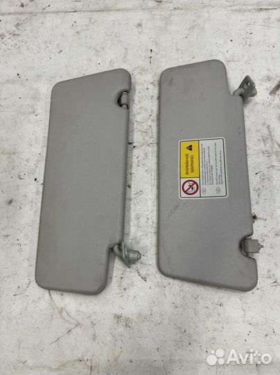 Козырьки салона приора люкс