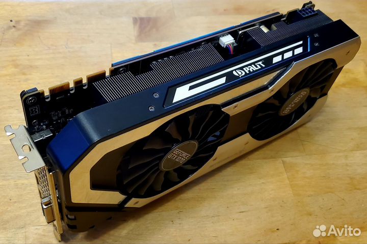 Видеокарта игровая Palit GeForce GTX 1070 8 Gb