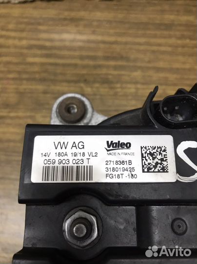 Генератор Фольксваген амарок 3.0tdi V6