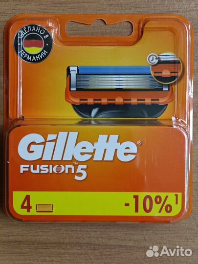 Gillette Fusion 5 сменные кассеты.Оригинал