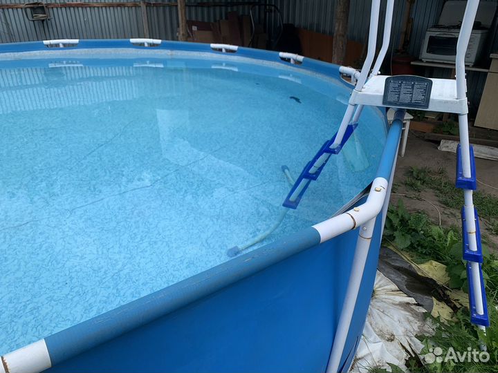 Каркасный бассейн 457 122 бу