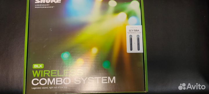 Радиосистема shure BLX288E/B58 M17 662-686 MHz