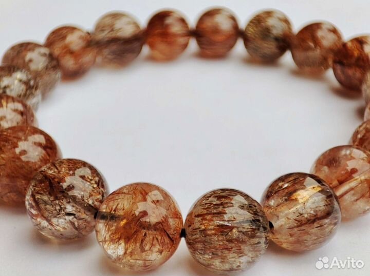 Браслет Рутиловый кварц новый