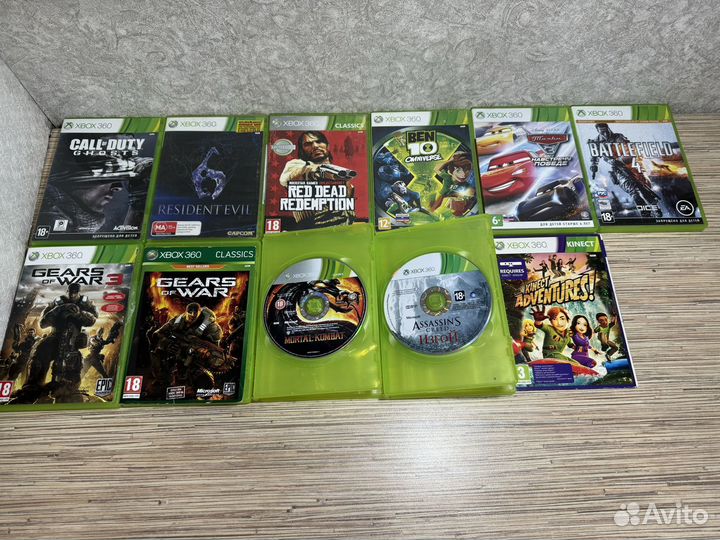 Диски Игры на Xbox 360
