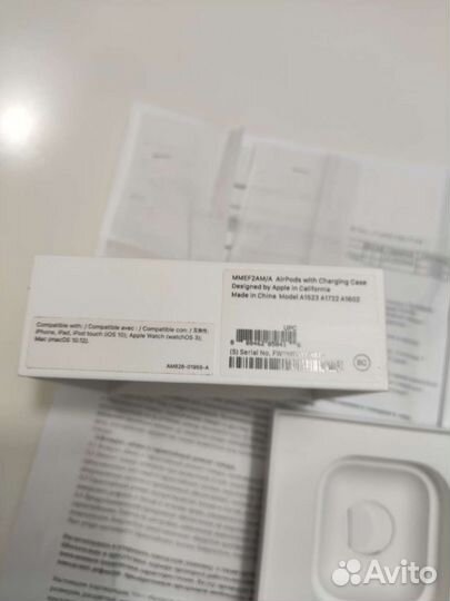 Airpods оригинал с чеками