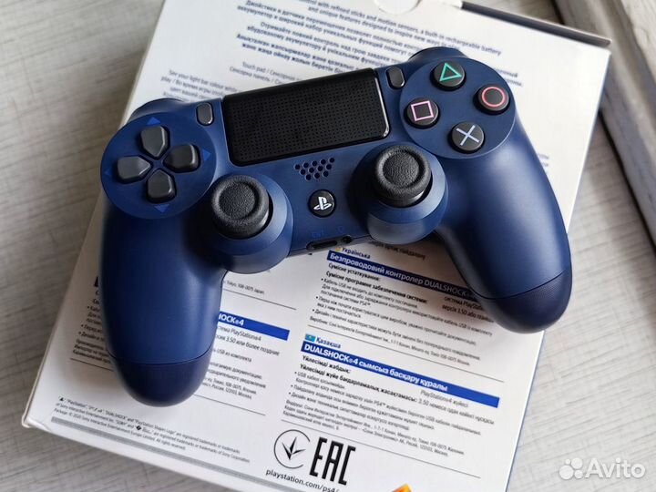 Геймпад PS4 Dualshock v.2 Midnight Blue