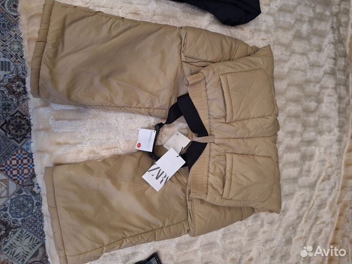 Брюки теплые для девочки 140