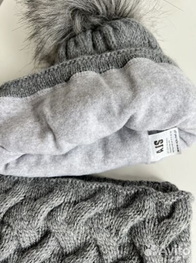 Комплект шапка и снуд