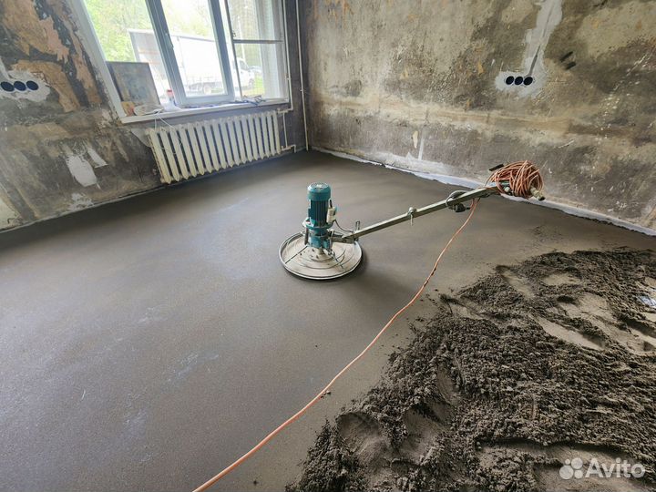 Стяжка пола в квартире