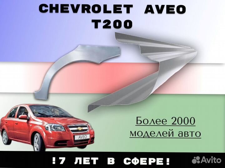 Ремонтные арки Chevrolet Cruze