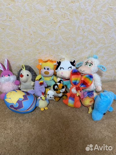 Игрушки мягкие