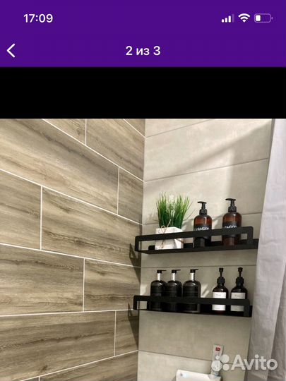 Полка настенная в стиле лофт