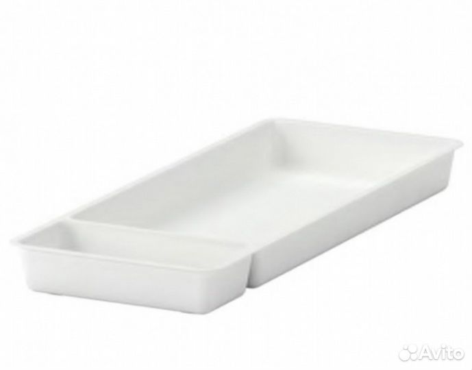 Лоток для столовых приборов икеа стодья, 20х50 см