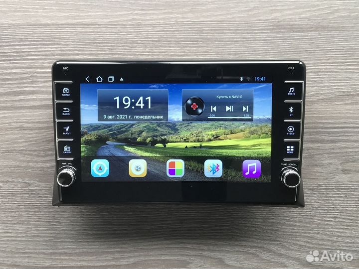 Магнитола Multivan T5 + физические кнопки