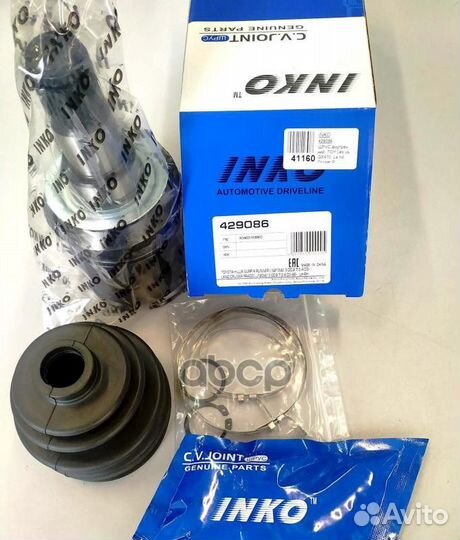 Шрус внутренний 30/30 перед 429086 inko