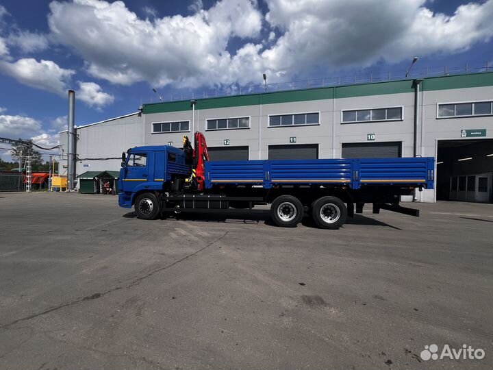 КАМАЗ 65117-48 (А5) с КМУ, 2024